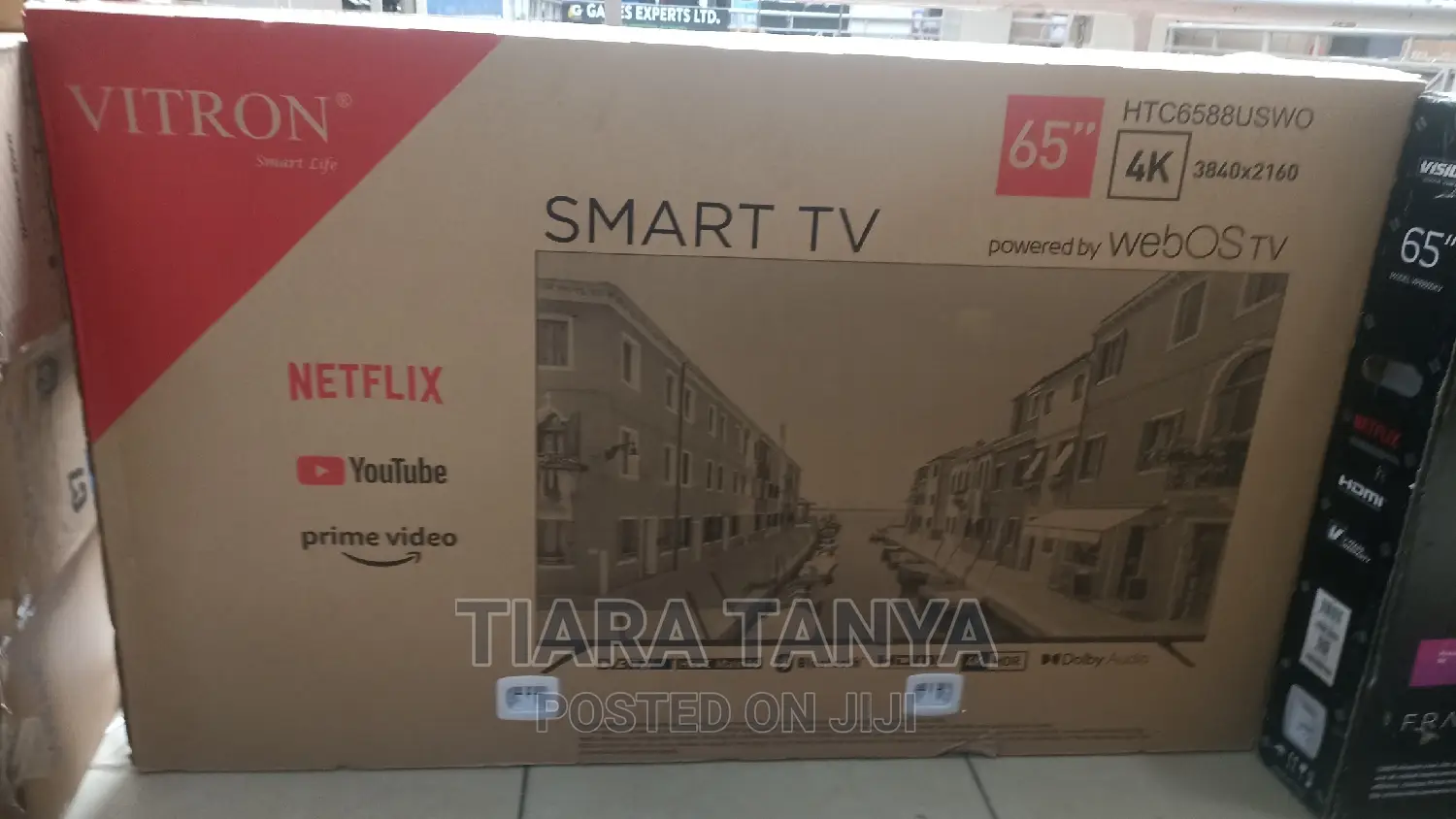 Vitron 65′′ Smart HDR Frameless Tv – Powered by Webos