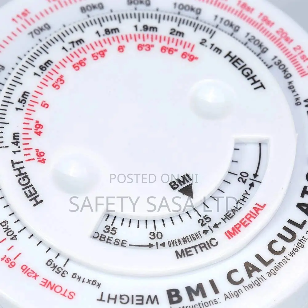 BMI Body Mass Index Retractable Tape 150cm Measurecalculator
