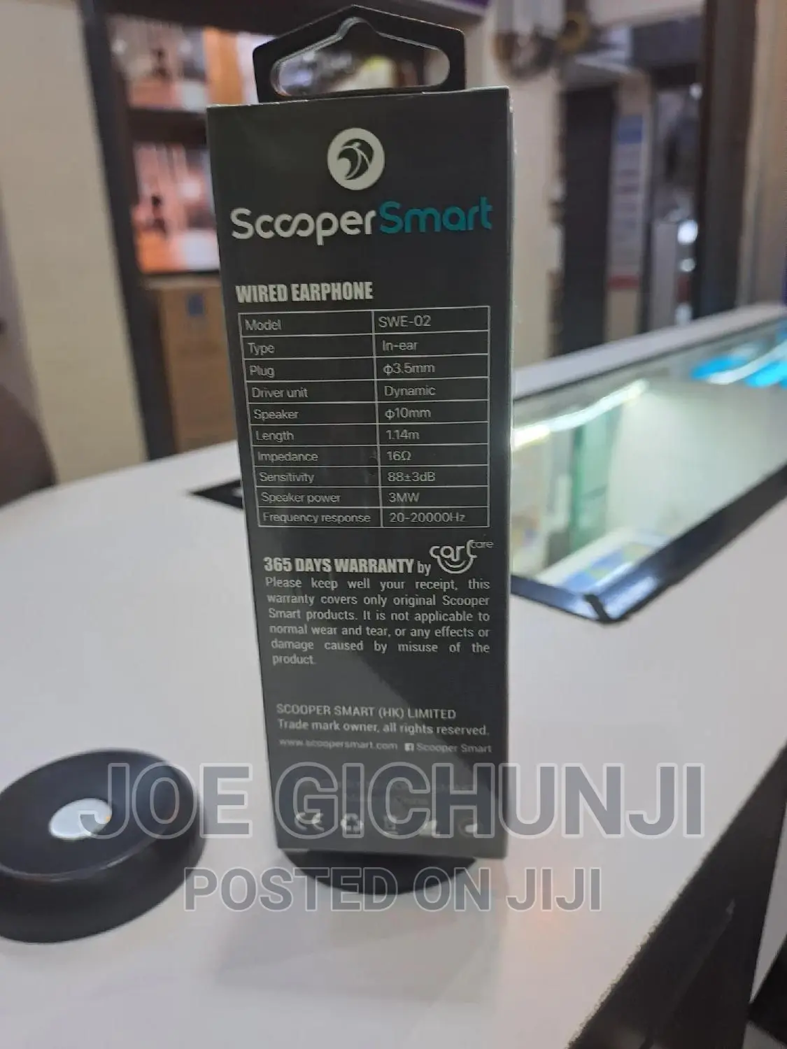 Scooper Smart SWE-02 Wired Earphones