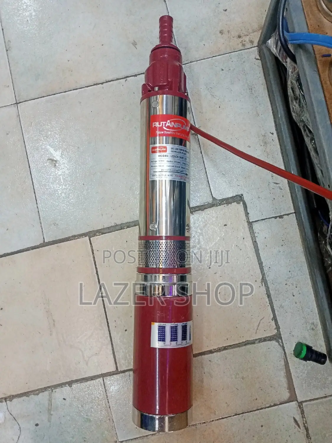 750w Solar Submersible Pump