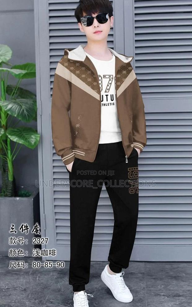 High-End Quality Three Piece Boys Tracksuit - thumbnail 5