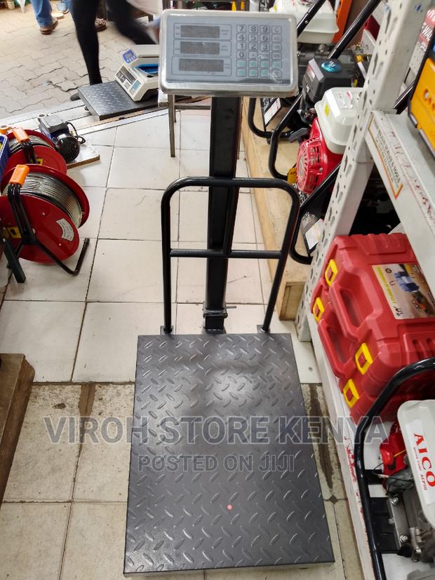 300kgs Big Base Store Scale With Grill - thumbnail 2