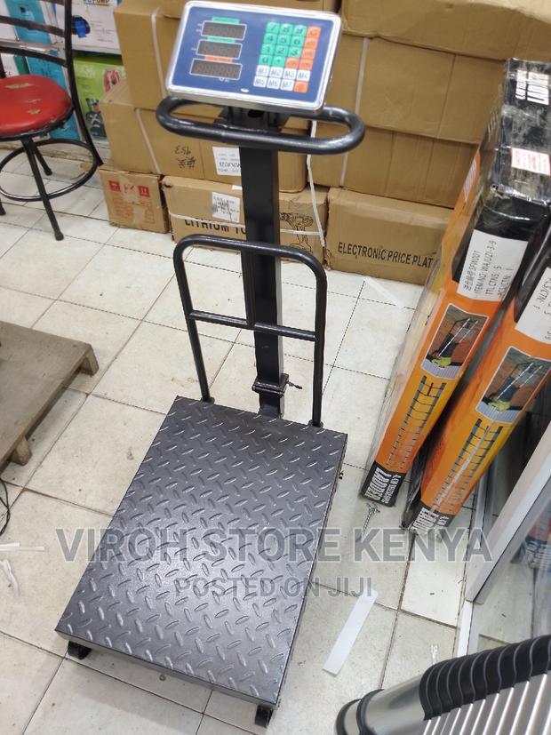 600kgs Platform Weighing Scale Big Base Digital Scale - thumbnail 2