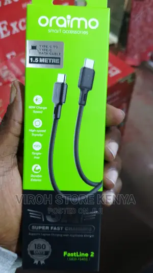 Oraimo Type C to C Cable