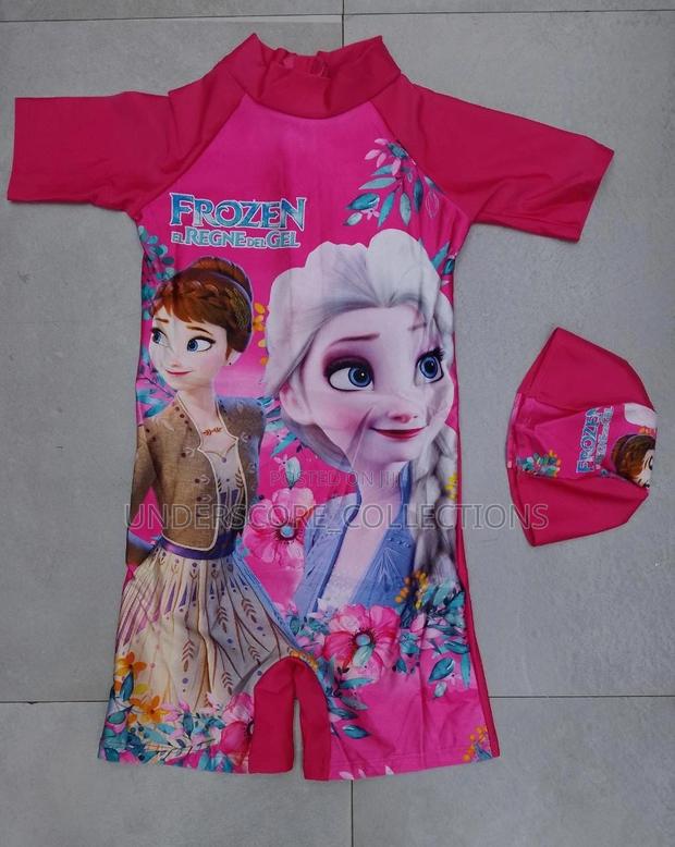 High-Quality Girls Two Piece Swimming Costumes - thumbnail 4