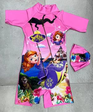 High-Quality Girls Two Piece Swimming Costumes - thumbnail 2