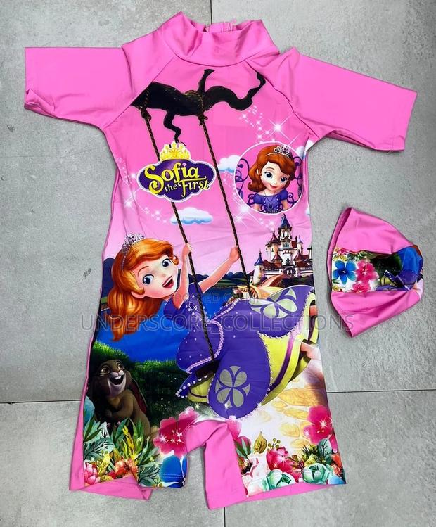High-Quality Girls Two Piece Swimming Costumes