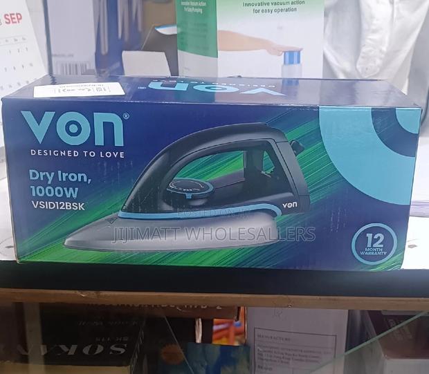 Von Dry Iron 1000watts - thumbnail 2
