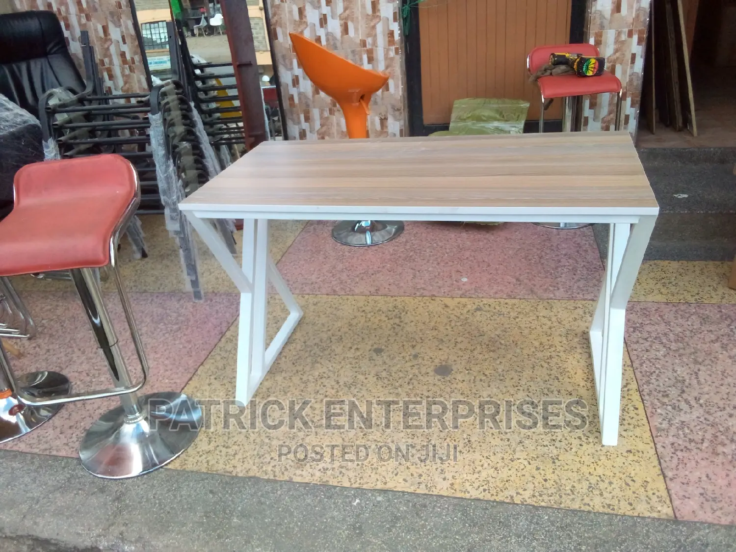 1.2 MTRS Metallic Office/Study Desk