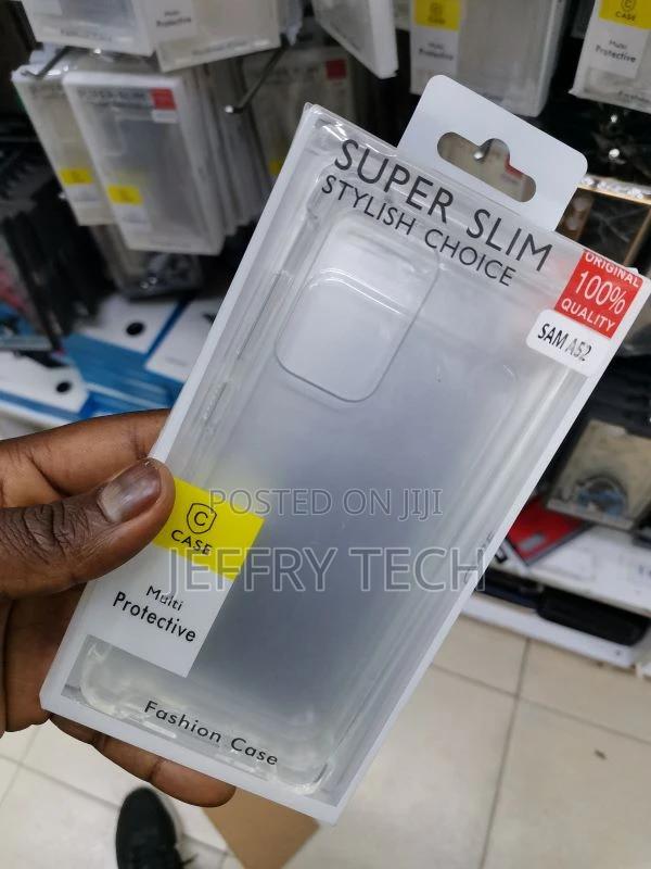 Protective Shockproof Clear Case for Samsung Galaxy A52 - thumbnail 2