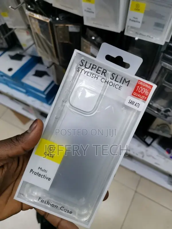 Transparent TPU Clear Pouch Gel Case for Samsung Galaxy A73