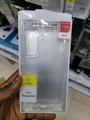 Clear Back Cover Available for Samsung Galaxy S21 FE