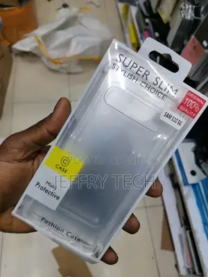 Shockproof TPU Gel Cover Samsung Galaxy S10 | Clear