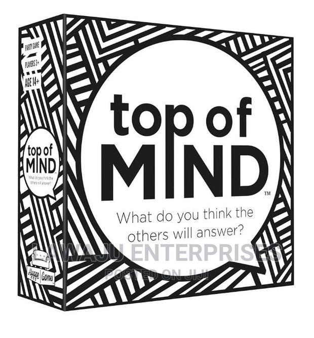 Top of Mind Card Game