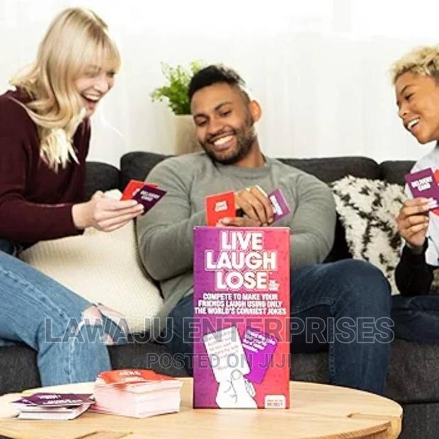 Live Laugh Lose Card Game - main view