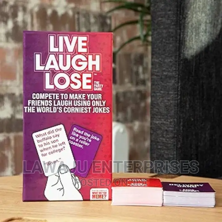 Live Laugh Lose Card Game