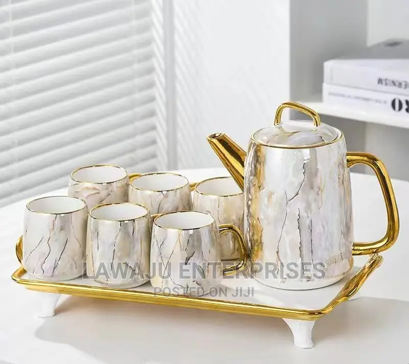 8 in 1 Tea Set With 6 Cups