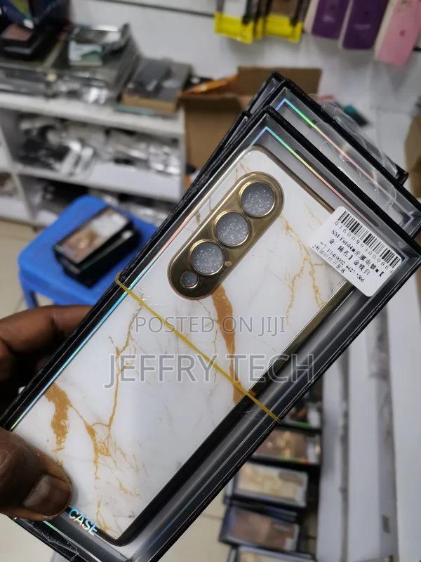 Galaxy Z Fold 4 Case Ultra-Thin Tempered Glass Phone Case Pr - thumbnail 2