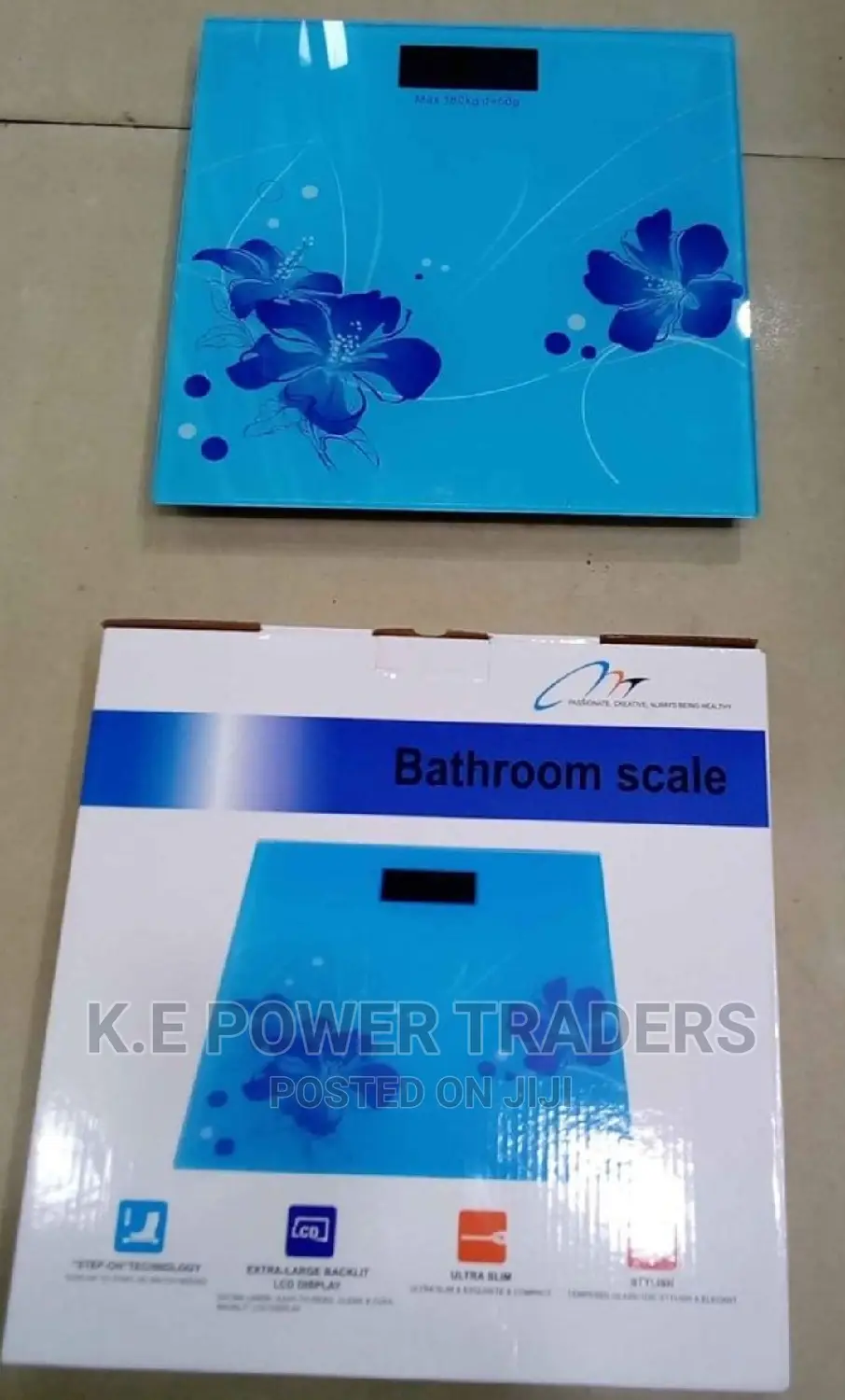 Simplified 120kg Strong Digital Personal Weighing Scales