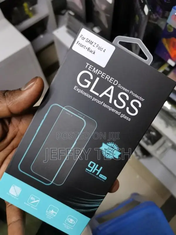 Galaxy Z Fold 4 Screen Protector Tempered Glass [Front Back