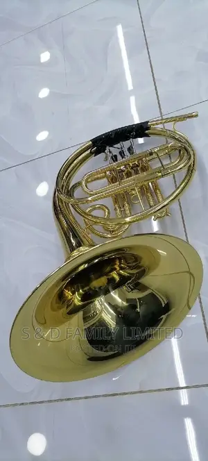 Gold French Horn