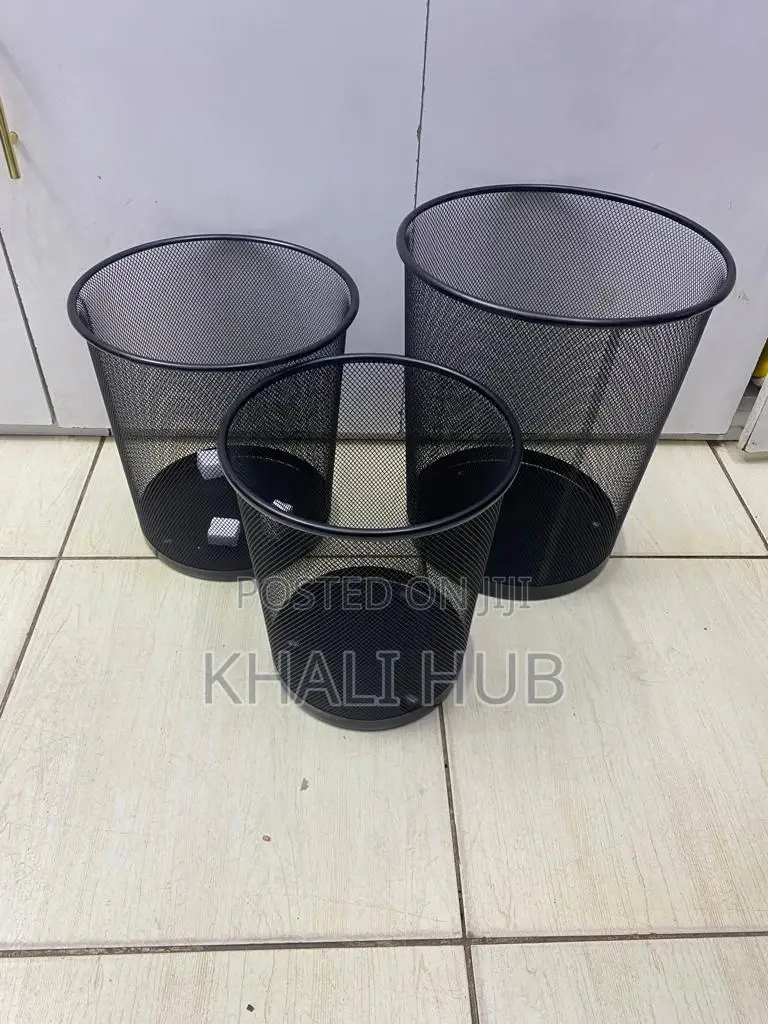 Mesh Thrash Bin Mesh Black Dustbin