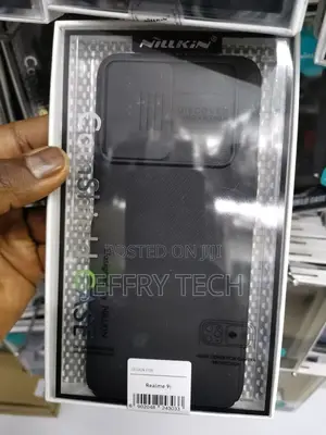 Nillkin Camshield Back Cover for Realme 9i. Black