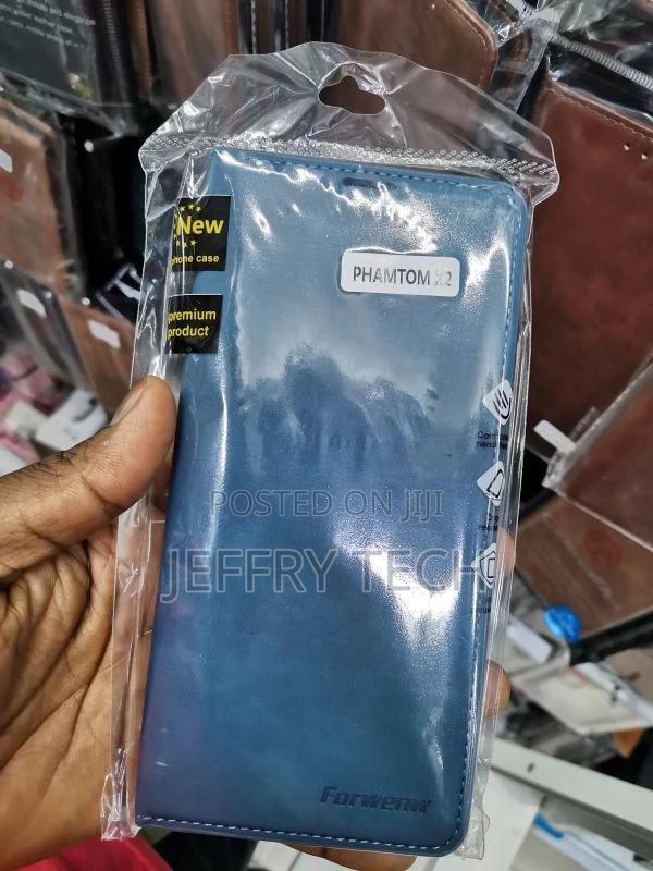 Leather Card Wallet Flip Cover for Tecno Phantom X2