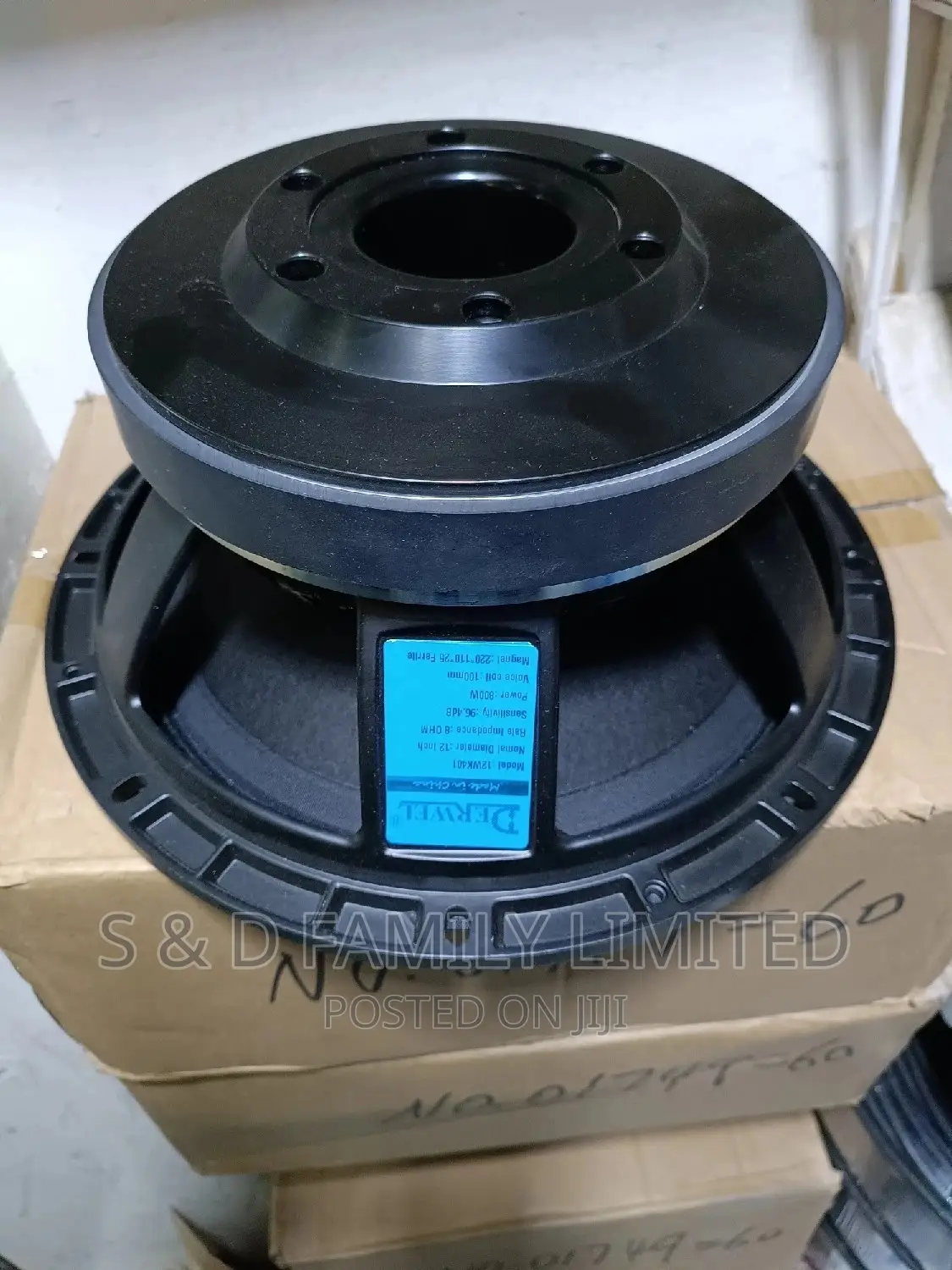 Derwel 12WK401 Naked Speaker 12 Inches