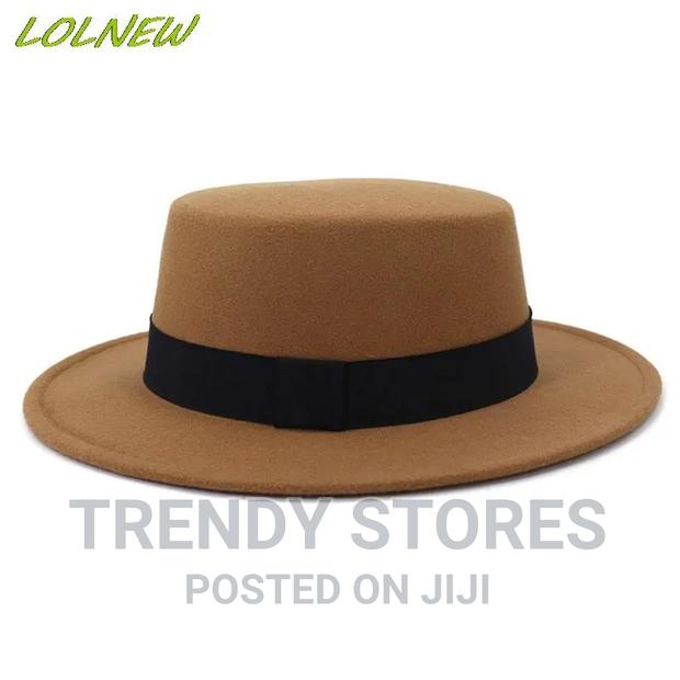 Flat Top Fedora for Ladies - thumbnail 5