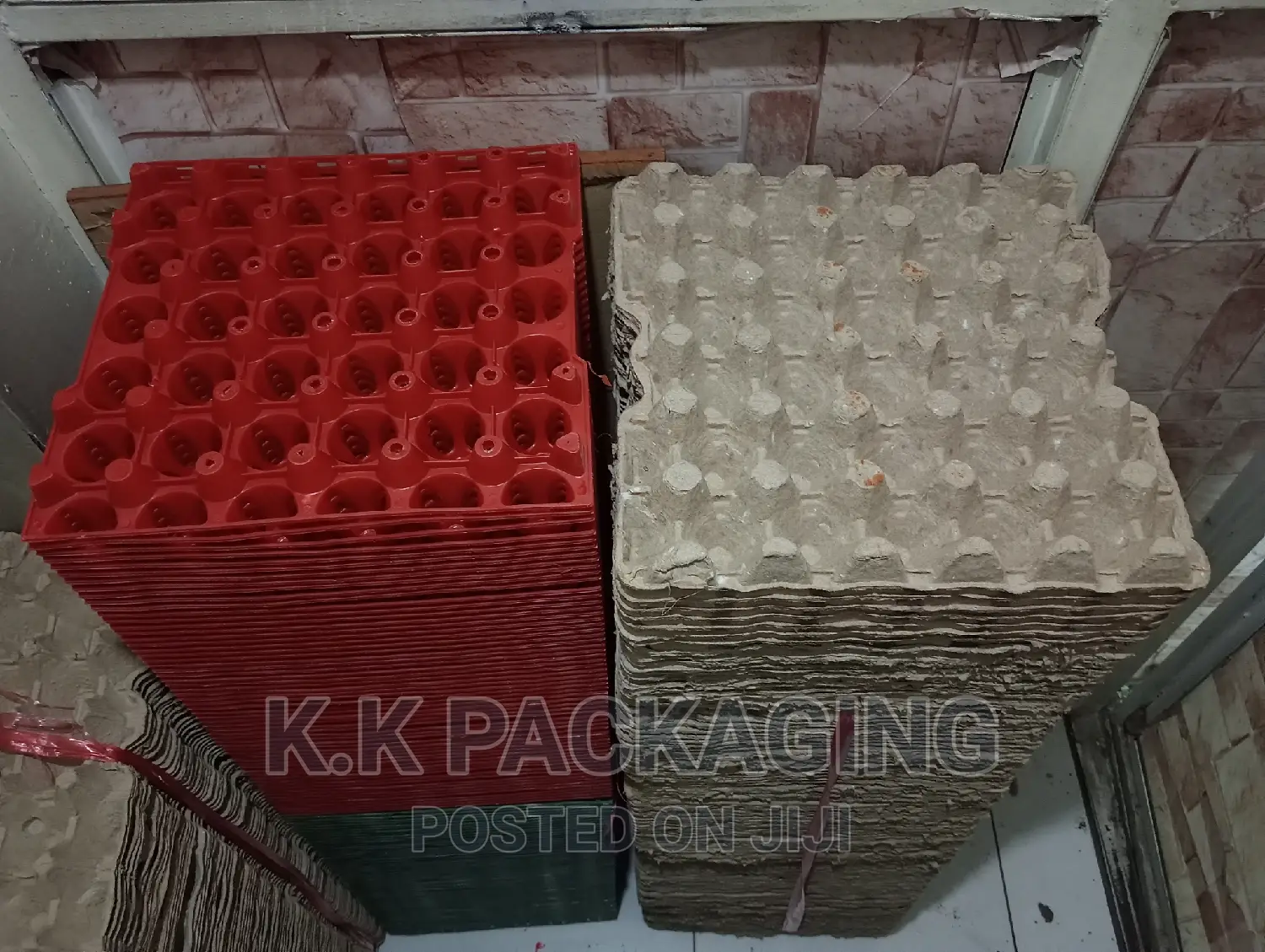Empty Carton Egg Tray (30 PCS Capacity)