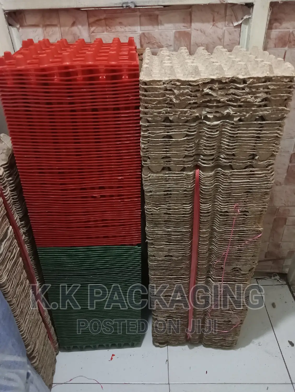 Empty Carton Egg Tray (30 PCS Capacity)