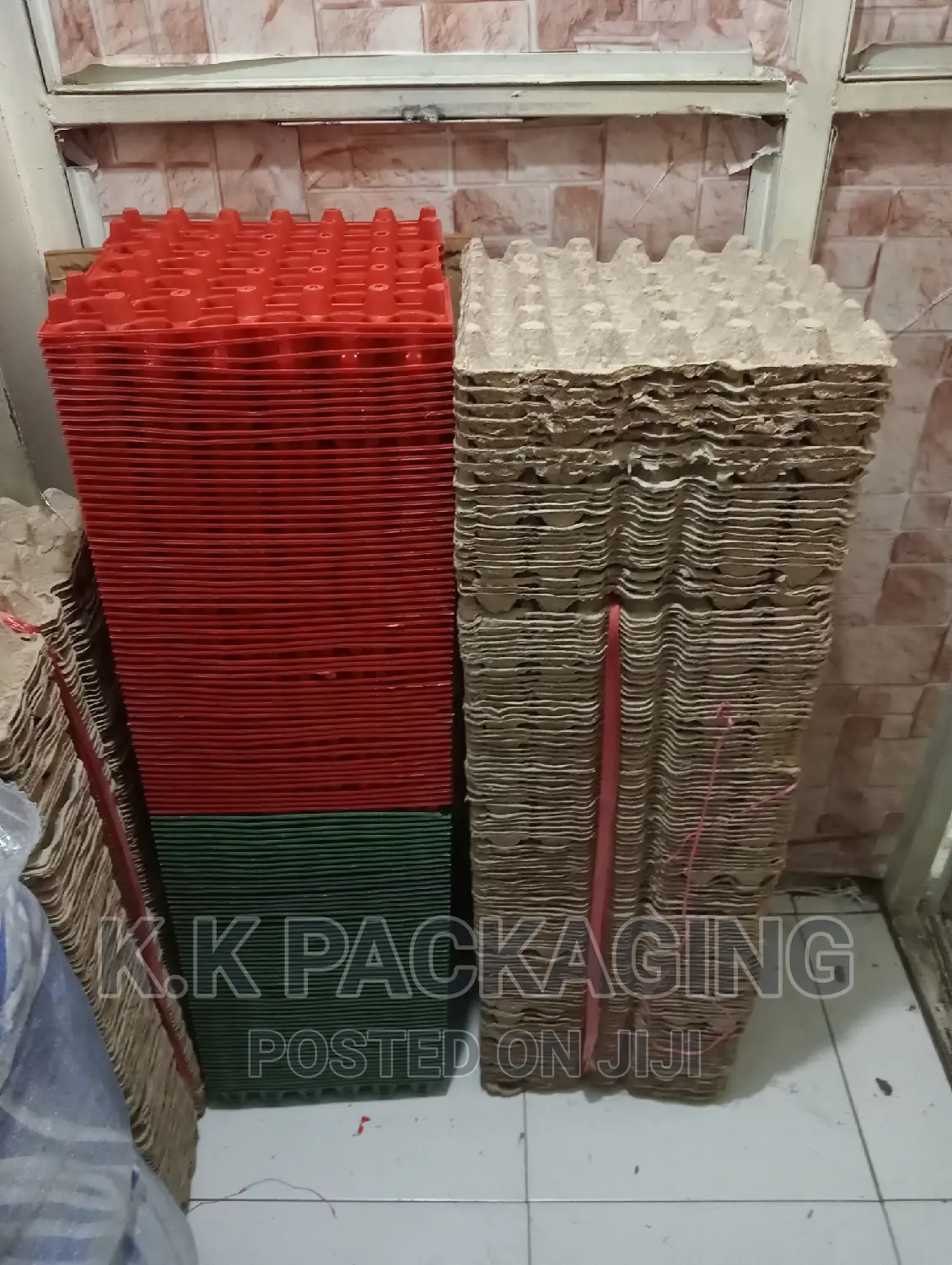 Empty Carton Egg Tray (30 PCS Capacity)