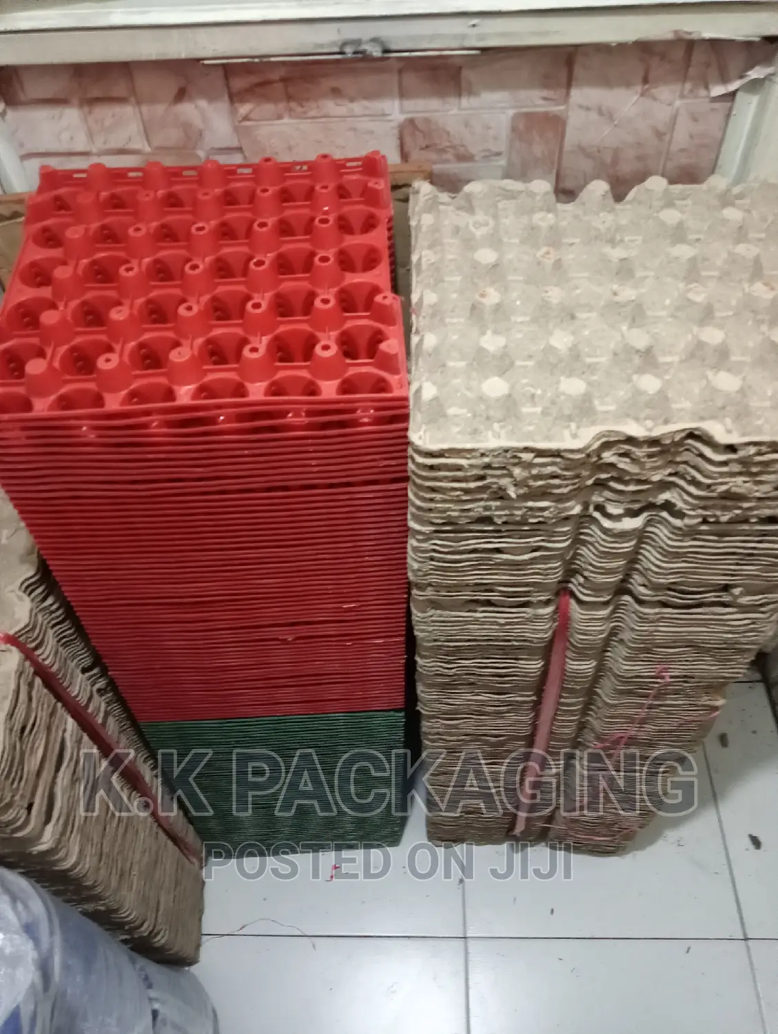 Empty Carton Egg Tray (30 PCS Capacity)