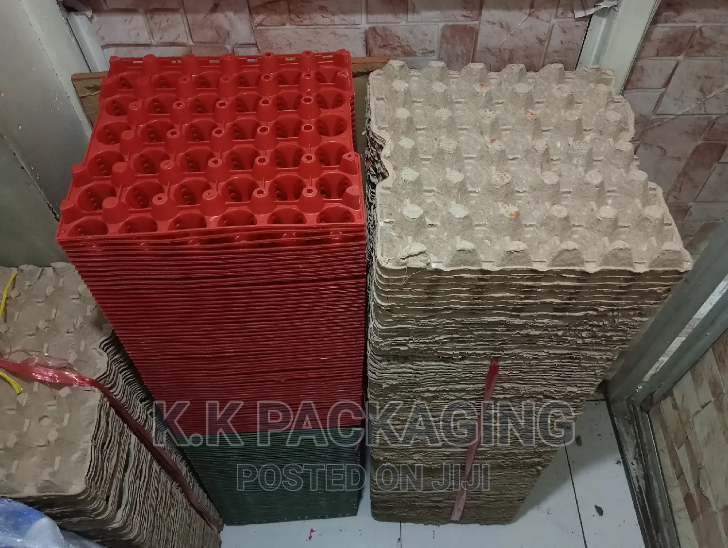 Empty Carton Egg Tray (30 PCS Capacity)