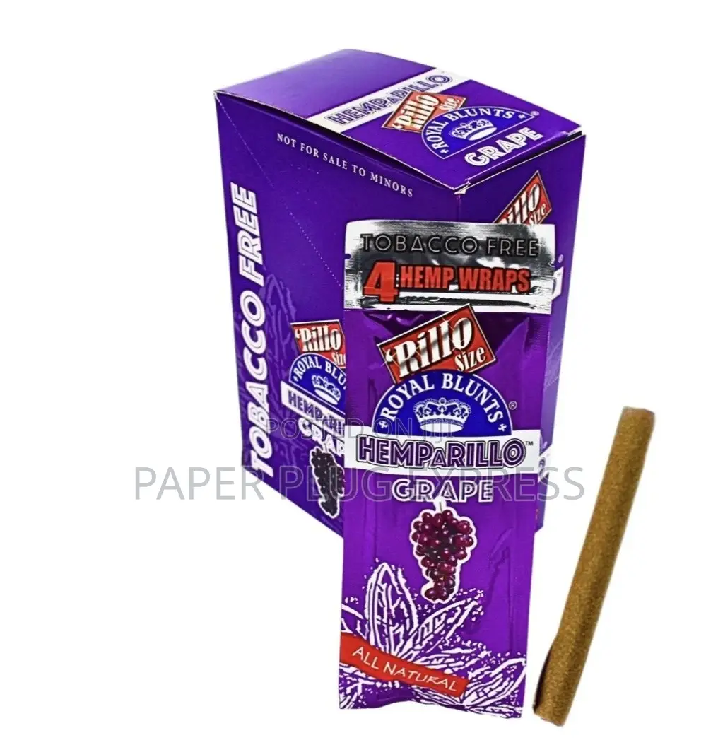 Royal Blunts Hemparillo Flavored Hemp Wraps - 4 Wrap Pack