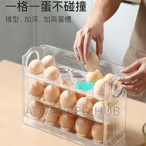30pc Acrylic Egg Storage Box/Egg Shelves
