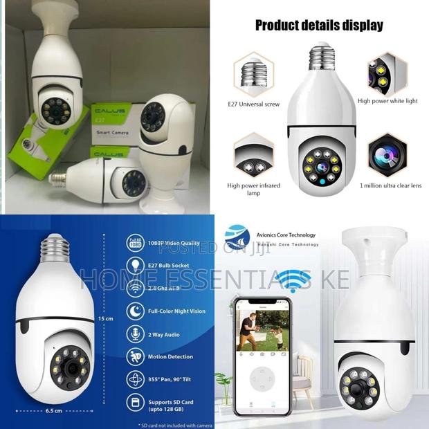 CCTV Camera WIFI Bulb - main view