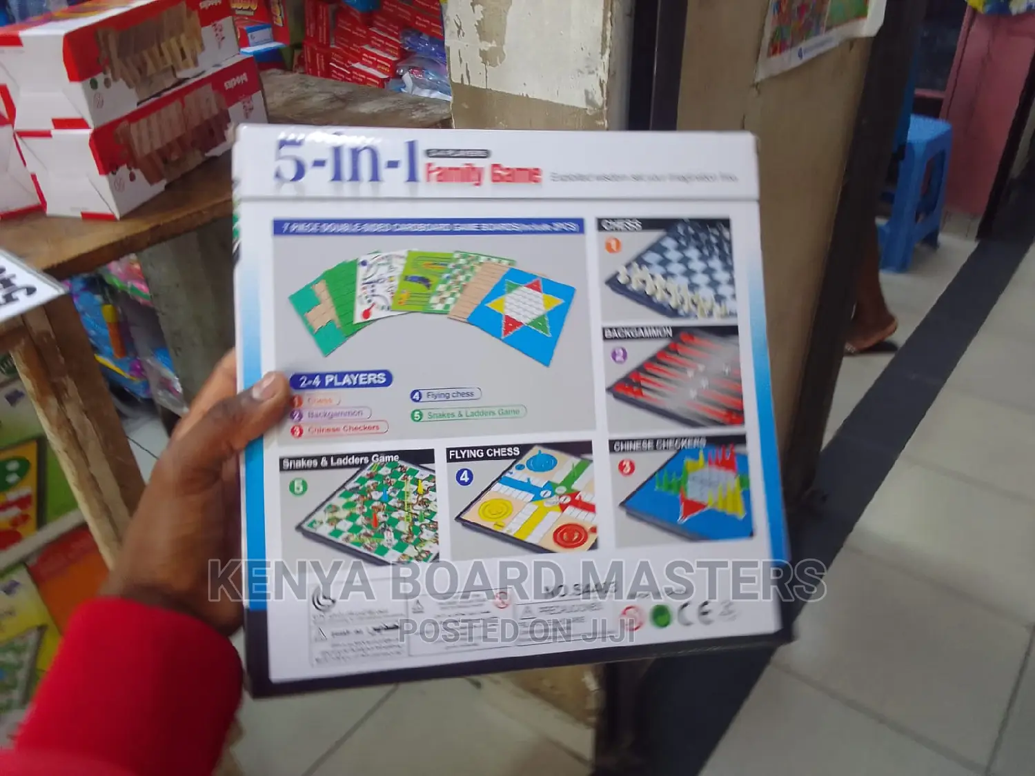 Quality 5 in 1 Set of Games for All Available