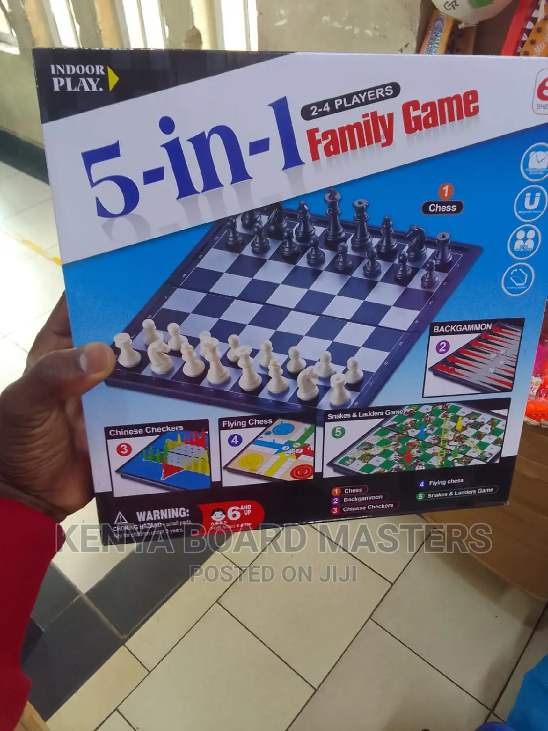 Standard 5 in 1 Set of Games 5 in 1 Set of Games