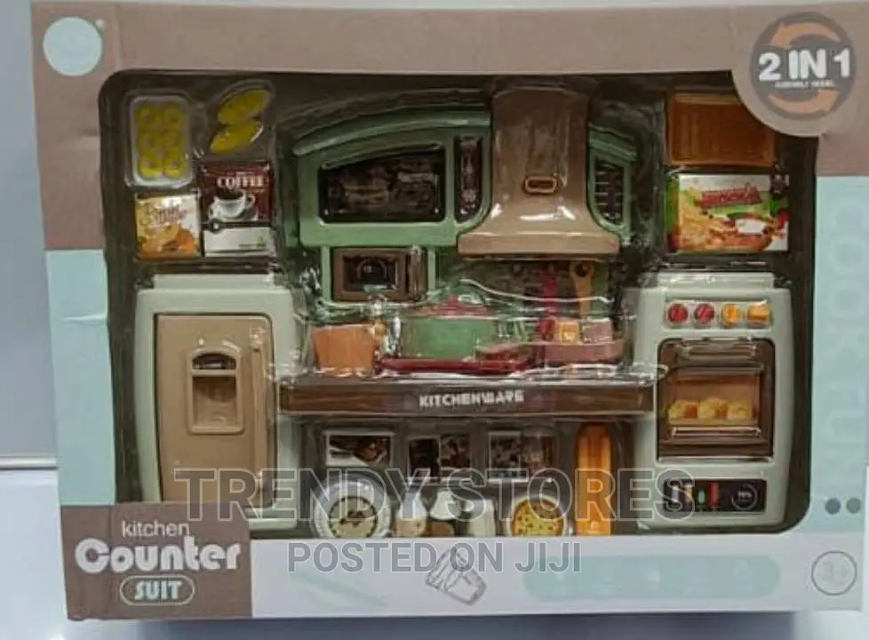 2in1 Kitchen Counter Suit Kids Play Set