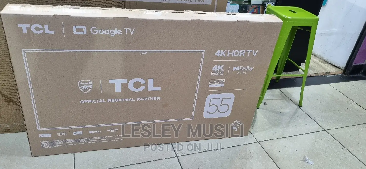 TCL 55" P635 TCL HDR Google TV Dolby Audio HDR 10