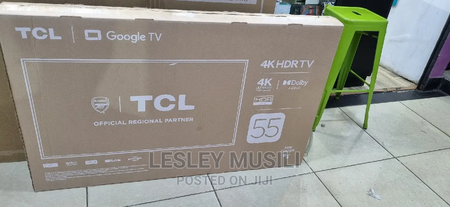 TCL 55" P635 TCL HDR Google TV Dolby Audio HDR 10