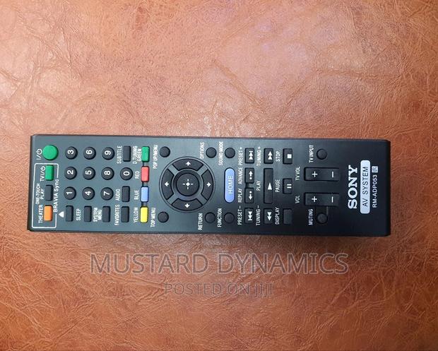 Sony Blueray Hometheatre Remote Control - main view