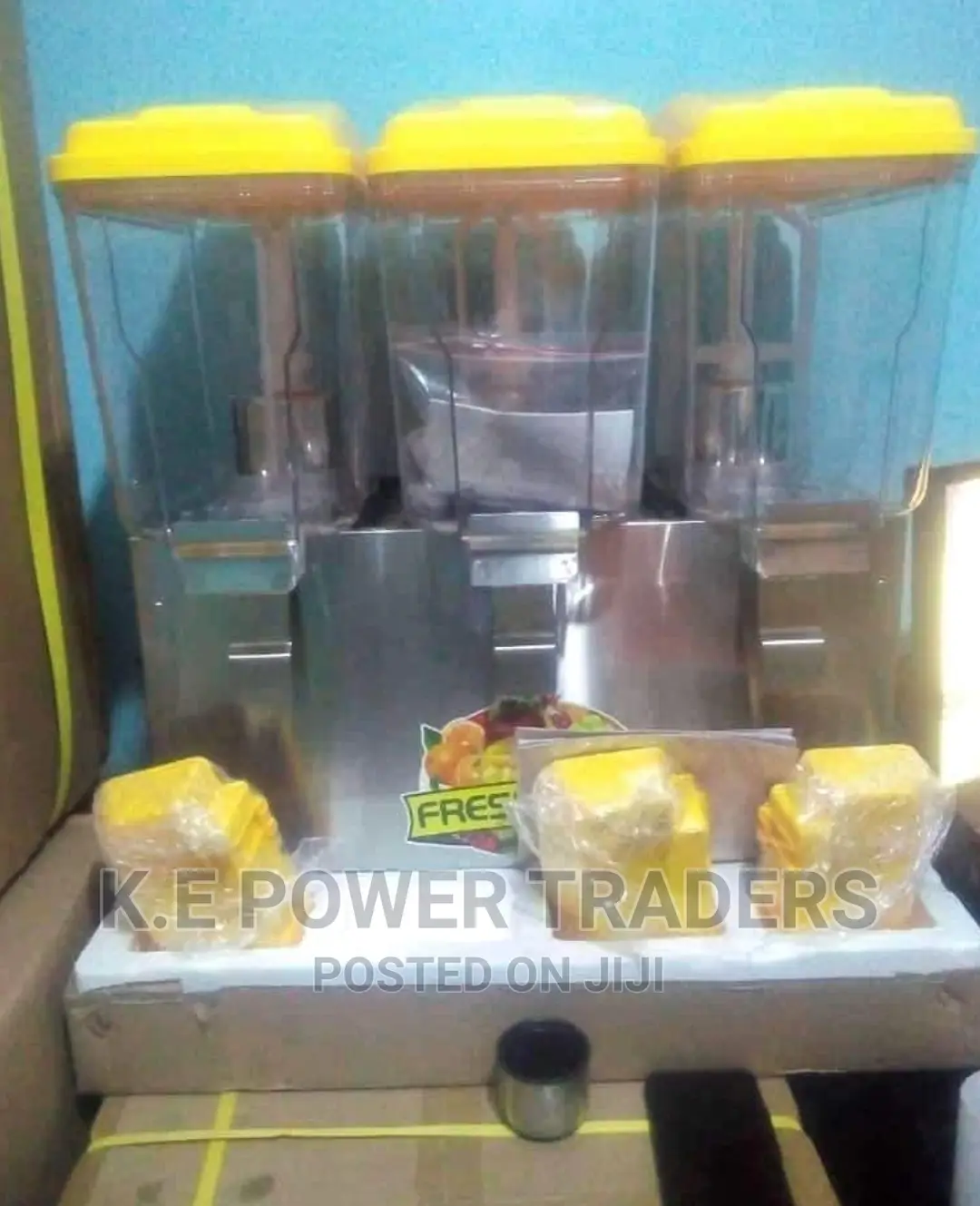 17L by 1 3 Tap Premier Juice Dispenser