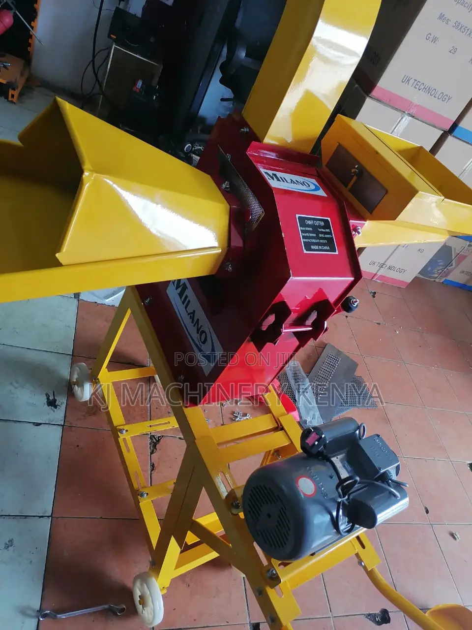 Electric Powered Feed Chopper-Best Quality Machine.