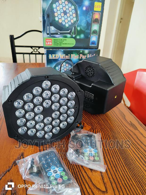 Led Mini Flat Par Light. Disco Lights - thumbnail 3