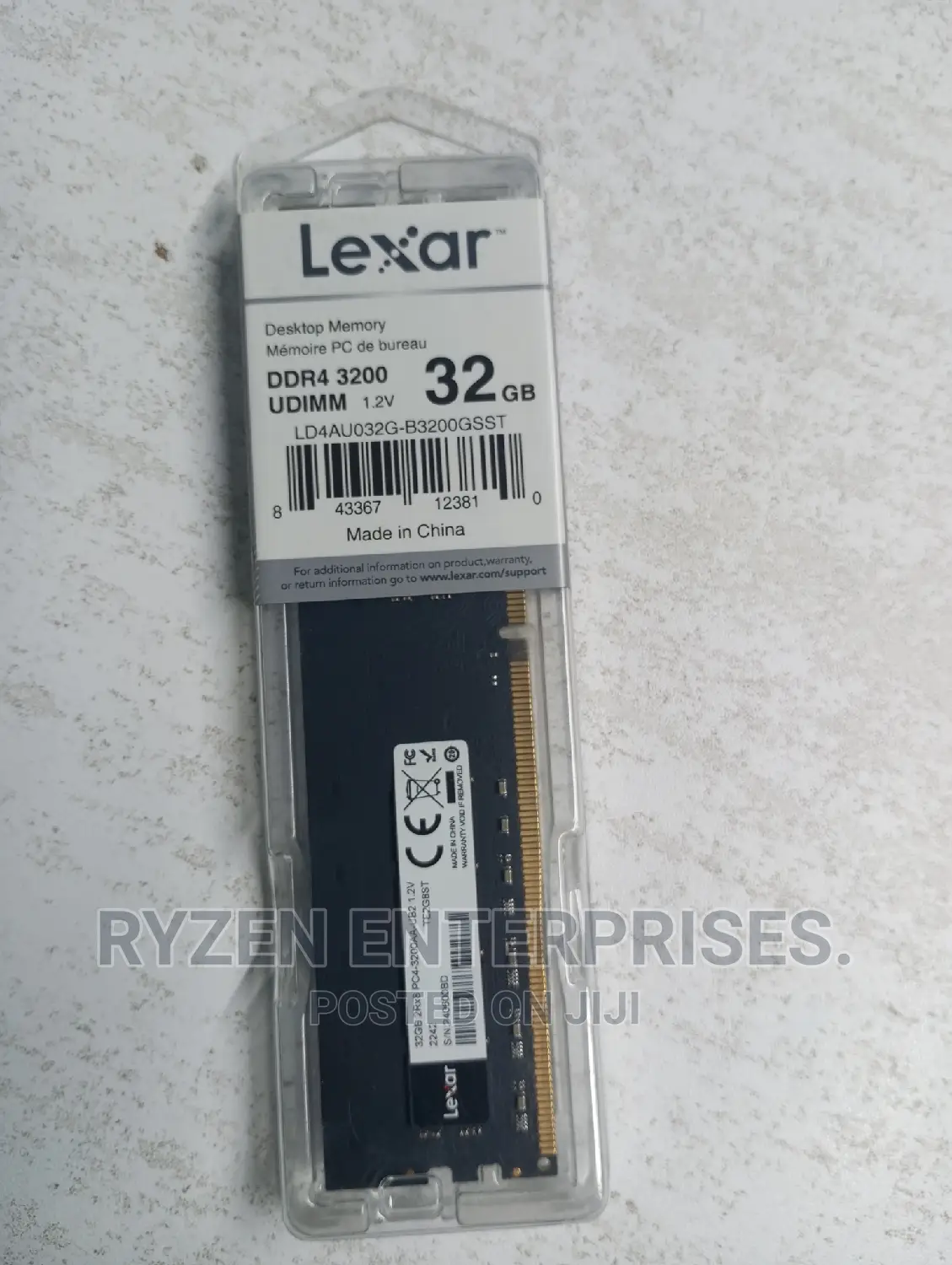 Lexar 32gb Ddr4 Ram 3200mhz