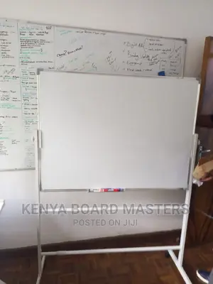 90cm by 120cm White Board on a Stand》White Boards for School