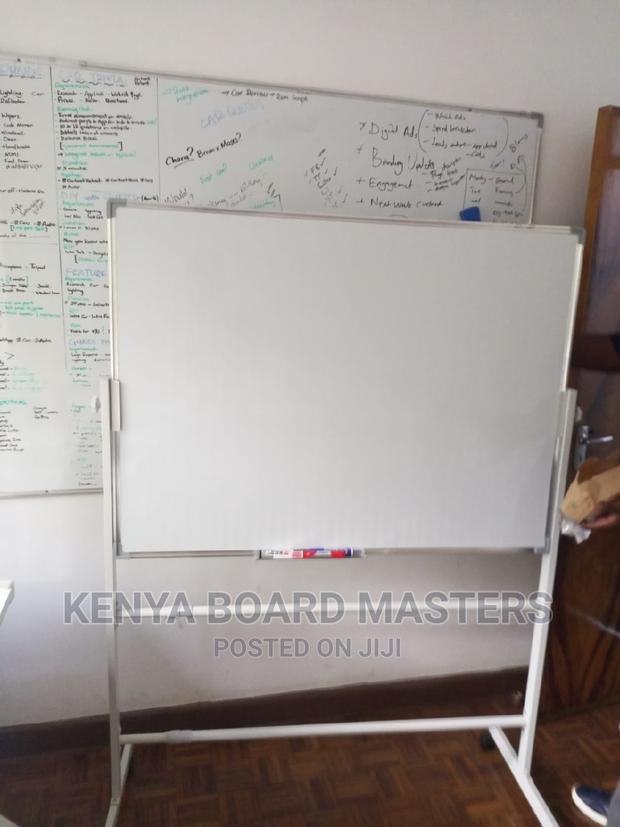 90cm by 120cm White Board on a Stand》White Boards for School